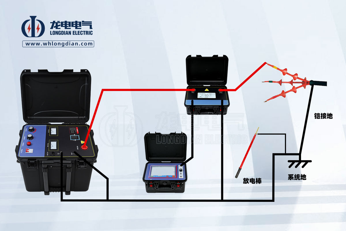 地埋電纜故障探測儀接線圖 地埋電纜故障探測儀接線圖